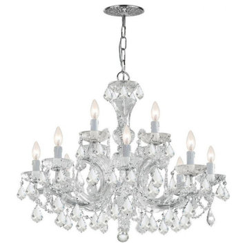 Maria Theresa 12 Light Clear Spectra Crystal Chandelier