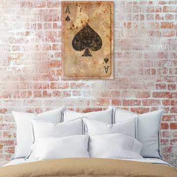 Oliver Gal 'Ace of Spades' Canvas Art