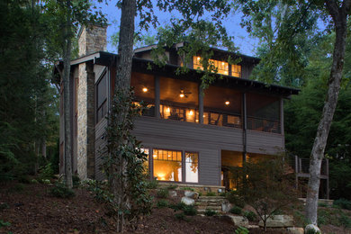 Inspiration for a contemporary exterior home remodel in Other