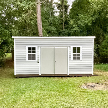 10×18 Garden Lean-To Shed
