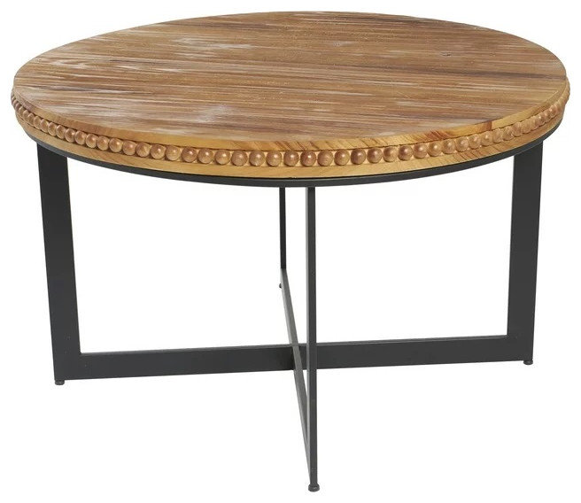 X&Y Metallic Berries Floor Table - Natural main image 1