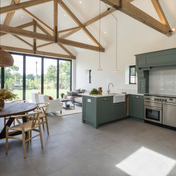 Sussex Barn - the one with the vaulted ceiling