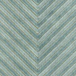 2018 Custom Pillow Line: LH117 Sarah Richardson Zigzag Aqua - Decorative Pillows