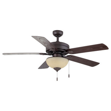 Wind River Courtyard 52" Ceiling Fan WR1469TB - Textured Brown