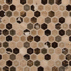Kensington Hexagon - Mosaic Tile