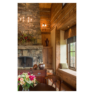 Montana Family Compound - Rustic - Living Room - Other - by Shannon ...
