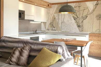 Ispirazione per una cucina stile rurale