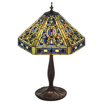 24H Tiffany Elizabethan Table Lamp