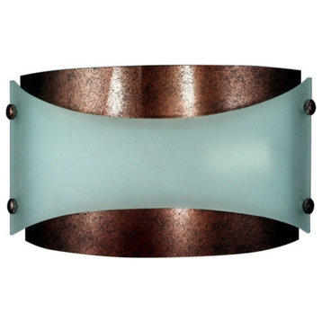 7"H Metal Wall Lamp With Acrylic Plate