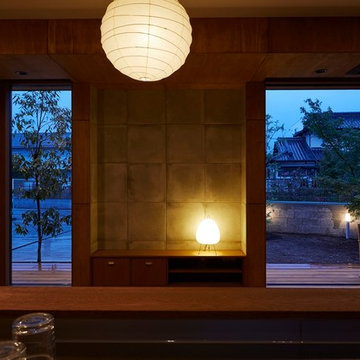 HOUSE / O #2 キッチン / 縁側 / ウッドデッキ