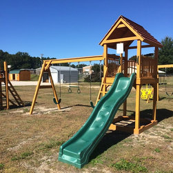 Jr. Tower 3 Position Sandbox Model Playset - Kids Playsets And Swing Sets