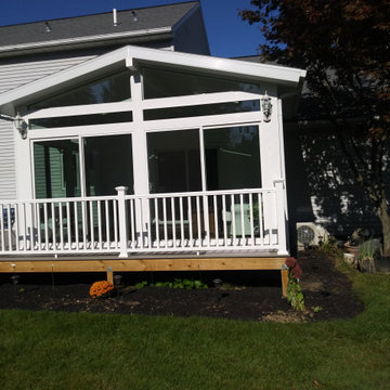 Capital Region Cathedral Sunroom and Deck