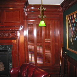 Traditional Style Shutters - Window Treatments