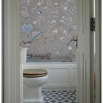 hand painted wallpaper project show