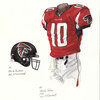 Original Art of the NFL 2004 Atlanta Falcons Uniform