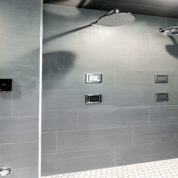 Dallas Bathroom Remodel with New Shower Spa System