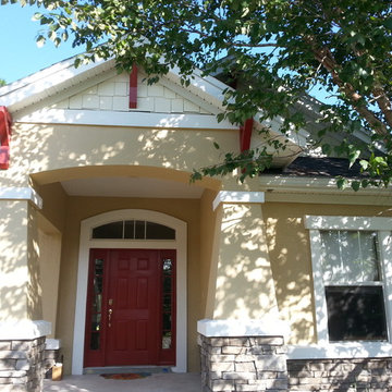 Exterior painting, Baymeadows area. 2014.