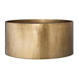 Granby Hammered Barrel Coffee Table - Threshold&trade; - Products