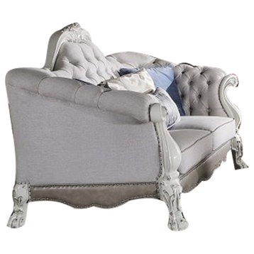 ACME Dresden Loveseat With 5 Pillows