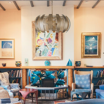 Sawyers Bar 4-Light Pendant - Havana Gold