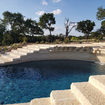 Fitzhugh Ranch Pool, Dripping Springs, TX.