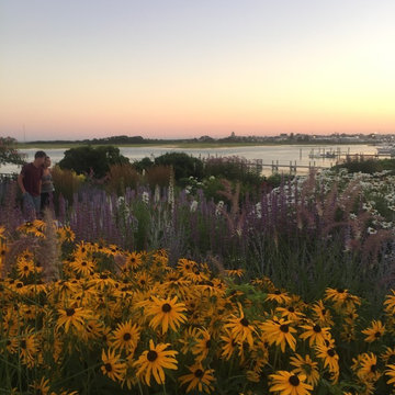 Seaside garden in Rhode Island
