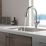 Delta Leland Single Handle Pull-Down Kitchen Faucet, Arctic Stainless
