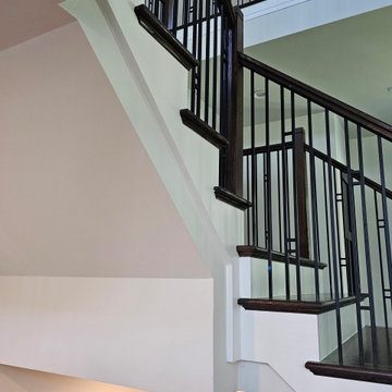 Project #109 | U-Shaped Stairs in Countryside Retreat