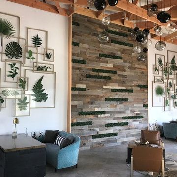 Nature & Regionally Inspired Los Angeles Metro Gateway apartment installation