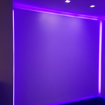 Verge Linear Plaster-IN RGB LED System by Pure Lighting