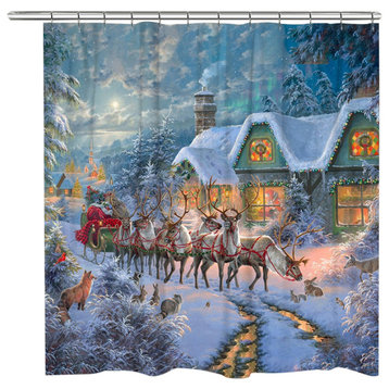 Christmas Magic Shower Curtain