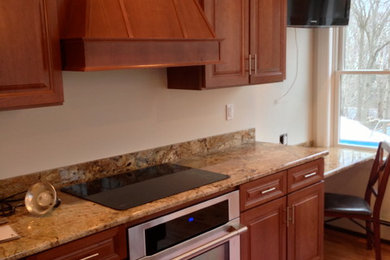 Inspiration for a contemporary kitchen remodel in New York