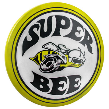 Dodge Super Bee Dome Shaped Metal Sign Wall Decor