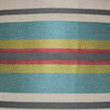 Osric Stripe Pillow Blue 20"x20"