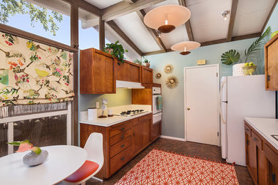 Photo of a midcentury kitchen in St Louis.