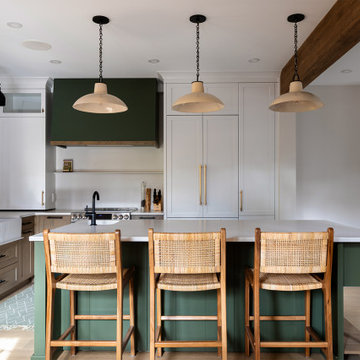 Montreal Farmhouse Chic Kitchen & Major Home Renovation