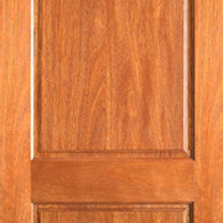 P-620 Interior Mahogany 2 Panel Single Door - Interior Doors