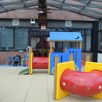 No Fault Safety Tile for residential or commercial playgrounds.