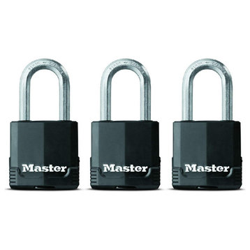 Master Lock M115XTRILFCCSEN Magnum 1-3/4" Covered All-Weather Padlock