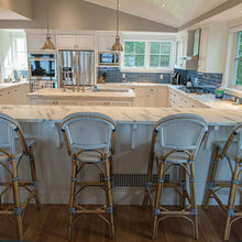 Contemporary Beach Cottage Kitchen