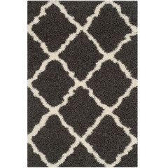 Safavieh Dallas Shag SGD258J Ivory / Seafoam Rug 2'3 x 8' Runner