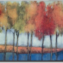 www.essentialsinside.com: lollipop trees, wall art - Artwork