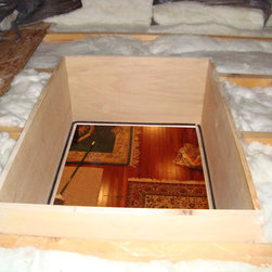 Attic Access Hatch - Step 4: Install attic access door frame - Products
