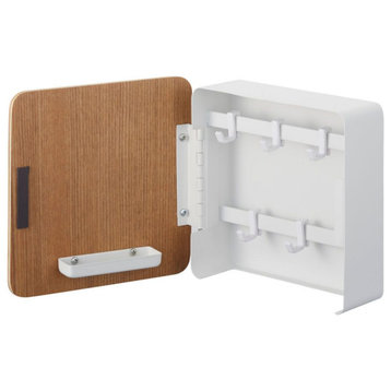 RIN Square Magnetic Key Cabinet, Natural