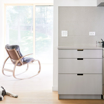 Modern Grey Kitchen