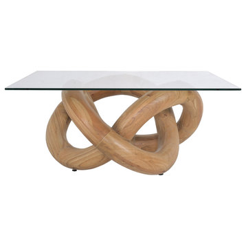 Knotty Coffee Table Natural