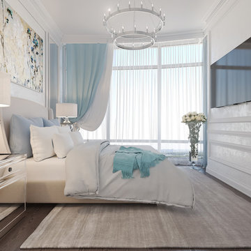 Apartments in the residential complex "Zarechny" area - 65 sq.m.