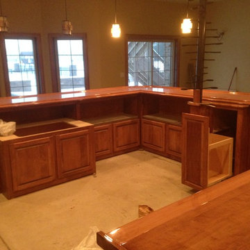 Basement bar