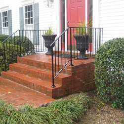 r014 Custom Iron Porch Railings - Home Fencing And Gates