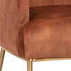Hemera Lounge Chair, Nono Rust